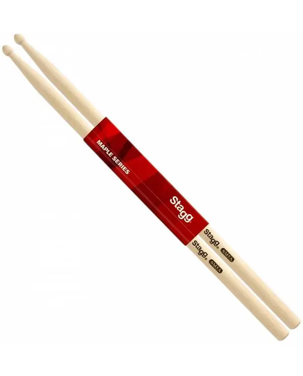 Expédié Aujourd'hui STAGG SM5A PAIRE DE BAGUETTE 5A MAPPLE OLIVE BOIS