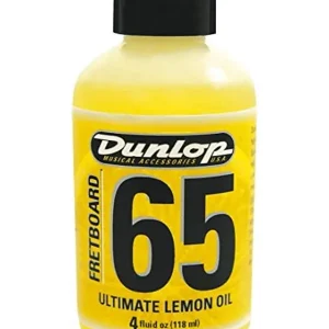 Dernière Chance DUNLOP 6554EMUL "FRETBOARD 65" HUILE DE CITRON POUR TOUCHES 118ml