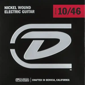 DUNLOP DEN1046 "PERFORMANCE +" JEU DE CORDES GUITARE ELECTRIQUE 10-46 Dernière Chance