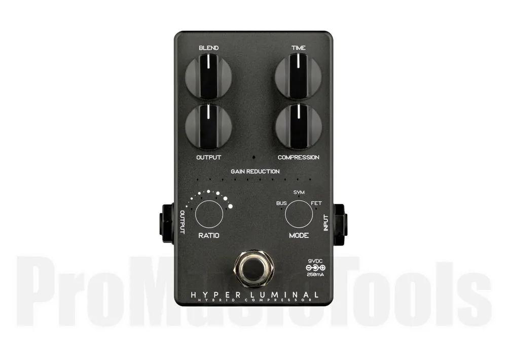 Vente Flash Darkglass Hyper Luminal Hybrid Bass Compressor LTD BK