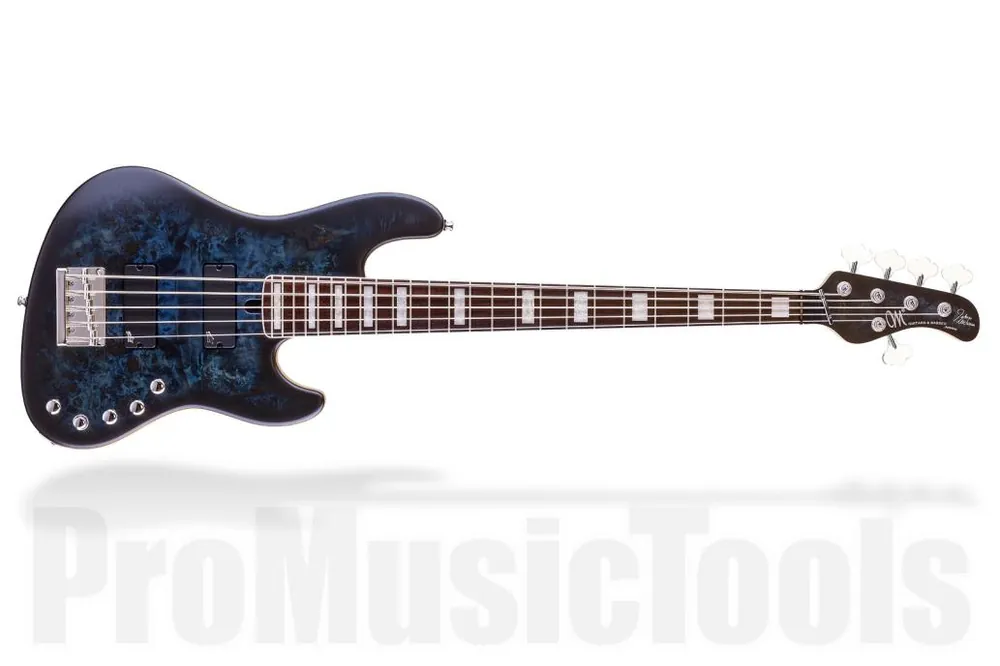 Mayones Jabba 5 Mala - Trans Dirty Blue Burst Satin Satisfait Ou Remboursé