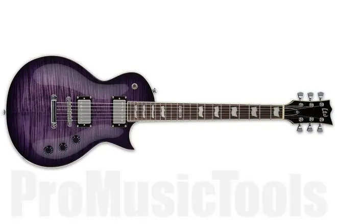 ESP Ltd Eclipse EC-256FM STPSB - See Thru Purple Sunburst Super Prix