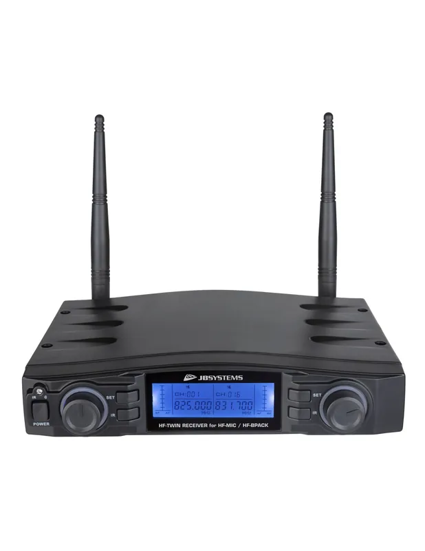 JB Systems - HF-TWIN RECEIVER Meilleur Prix