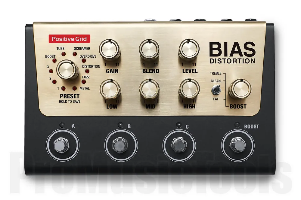 Positive Grid BIAS Distortion Pro - b-stock (1x opened box) Nouveauté