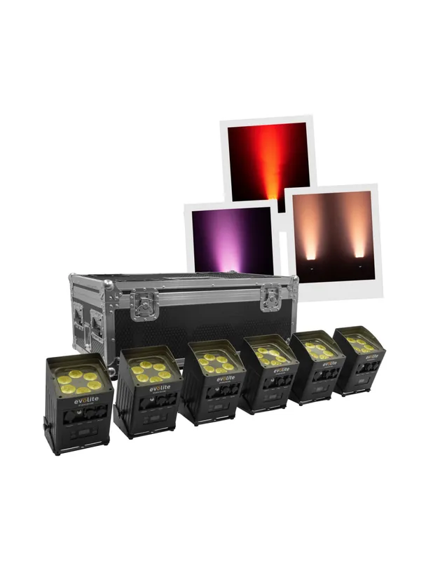 Pas Cher Evolite - IP-BOX 6X15W PACK