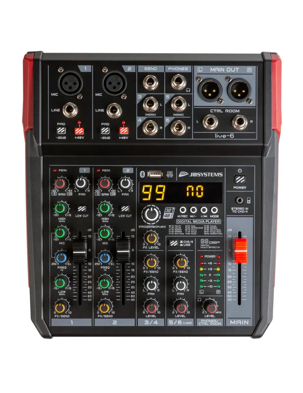 JB Systems - LIVE-6 Meilleure Vente