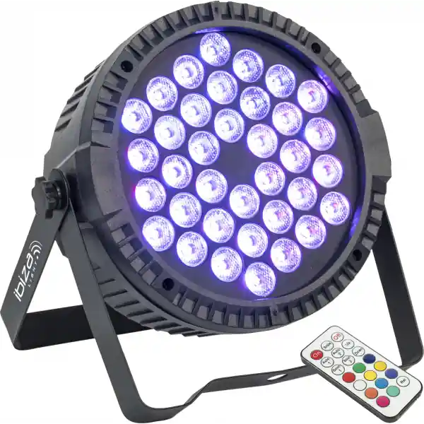 Top Vente Ibiza LightTHINPAR-36X1W-RGB