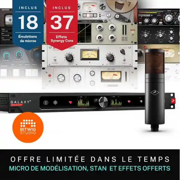 Dernier Modèle Antelope AudioGalaxy 32 Synergy Core