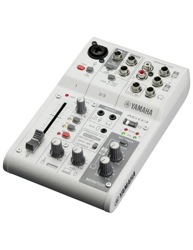 Yamaha - AG03 MK2 White Offre Exclusive
