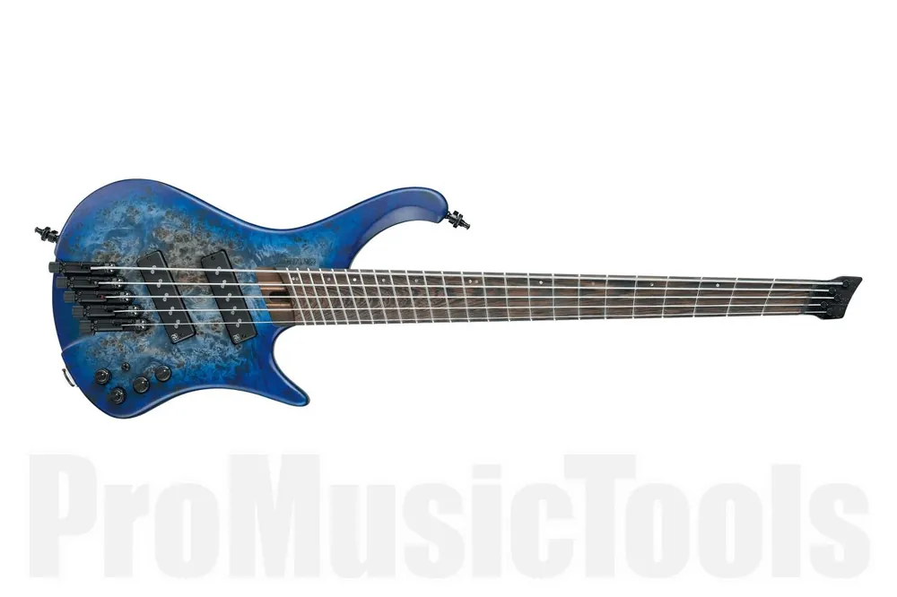 Ibanez EHB1505MS PLF Bass Workshop - Pacific Blue Burst Flat Certifié