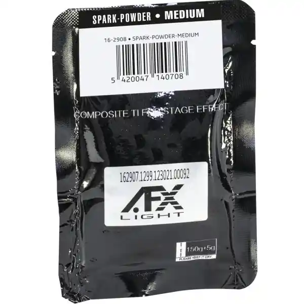 AFX LightSPARK-POWDER-MEDIUM - Poudre machine à étincelles Meilleure Vente