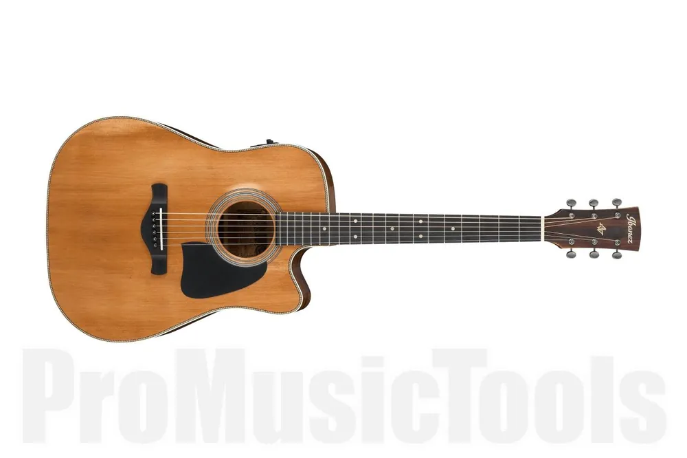 Offre Du Jour Ibanez AVD11CE ANS Artwood Vintage Thermo Aged - Antique Natural Semi-Gloss