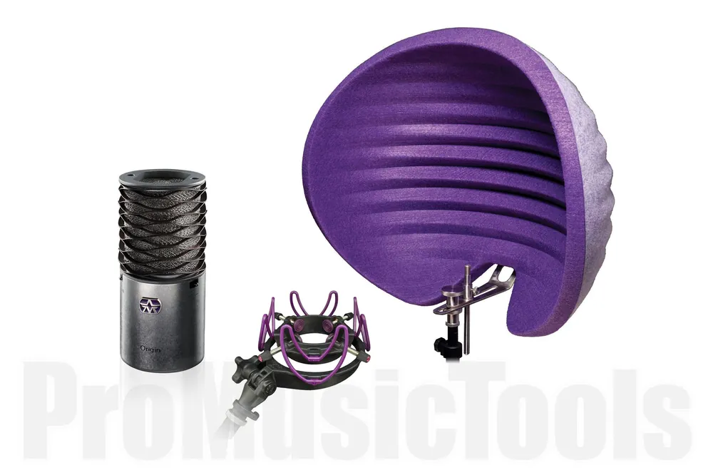 Aston Microphones Origin, Halo Reflection Filter & USM Shock Mount - Bundle offer Vente Flash