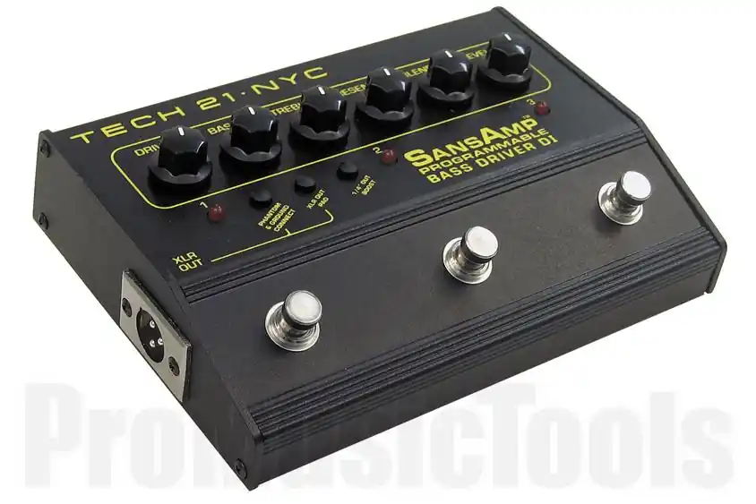 Top Vente Tech 21 USA SansAmp Bass Driver D.I. Programmable - 1x opened box