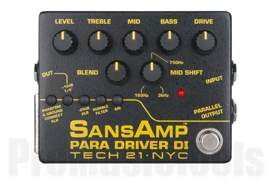 Satisfait Ou Remboursé Tech 21 USA SansAmp Para Driver D.I. V2 - 1x opened box