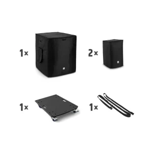 LD Systems - DAVE 15 G4X BAG SET Paiement Sécurisé