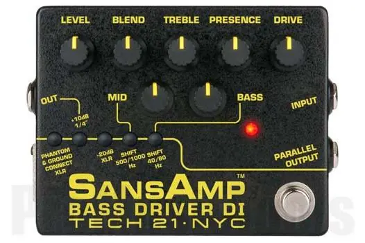 Tech 21 USA SansAmp Bass Driver D.I. V2 Petit Prix