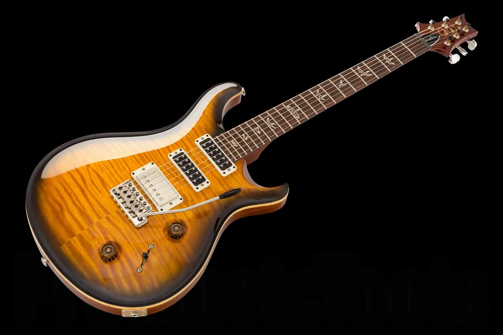 PRS USA Studio Tremolo AK - Amber Black Prix Promo