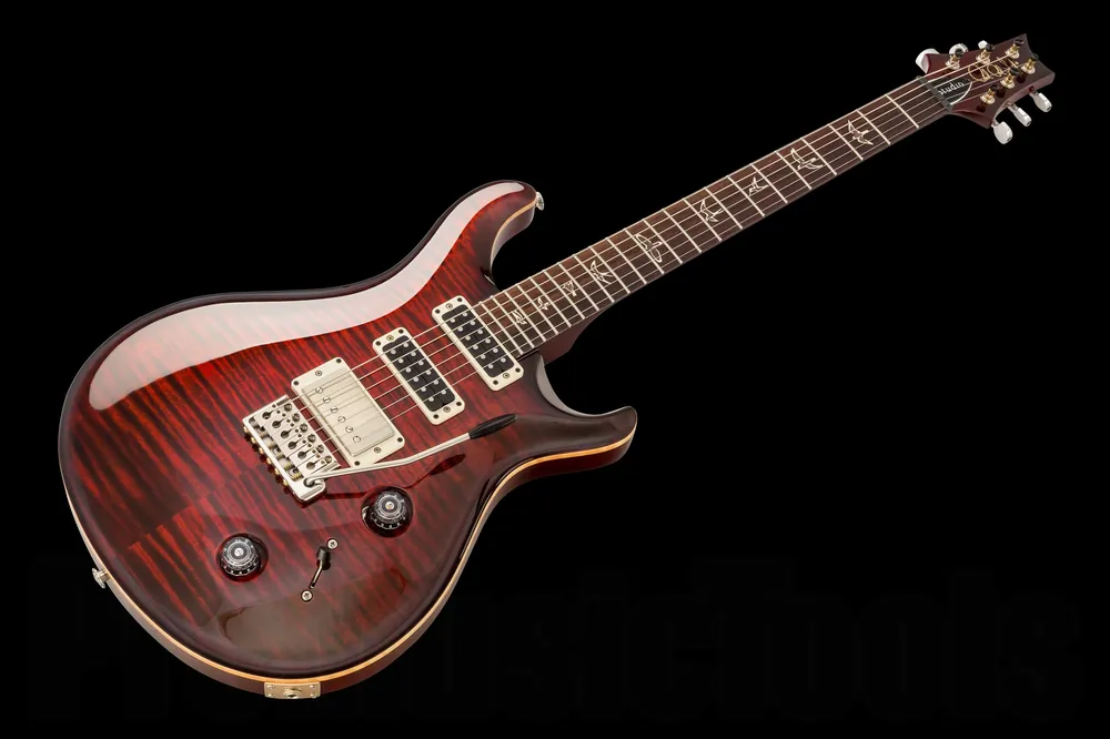 PRS USA Studio Tremolo FR - Fire Red Burst Commander Vite
