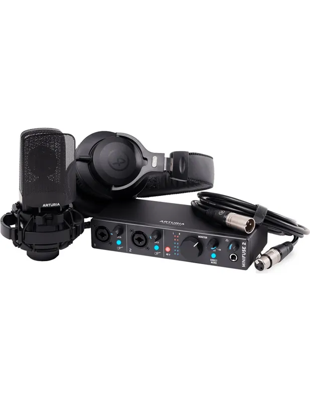 Livraison Express Arturia - MiniFuse Recording Pack Black