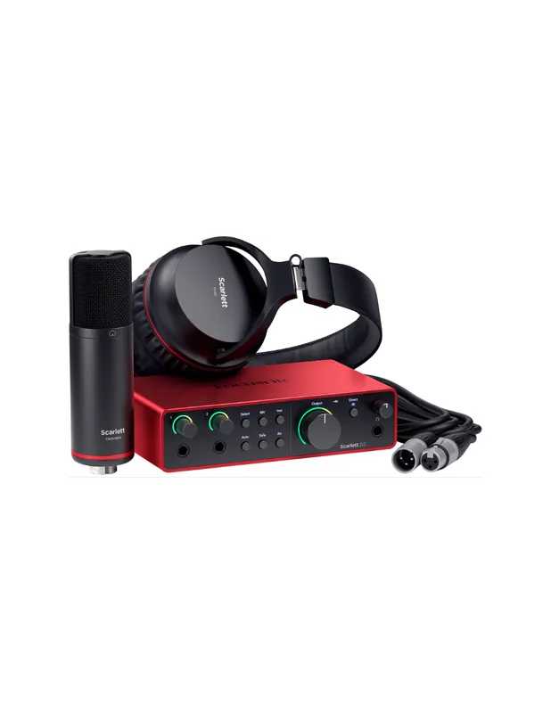 Solde Focusrite - SCARLETT 4 2I2 STUDIO