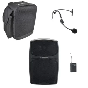 Nouvelle Collection Audiophony - Pack RACER 80 + Micro sans fil serre-tête + housse