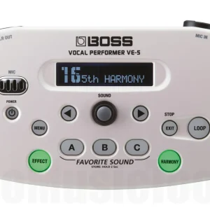 Boss VE-5-WH Vocal Performer Prix Réduit