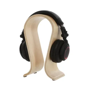 Enova Hifi - SUPPORT CASQUE LIGHT BROWN Promotion Saisonnière
