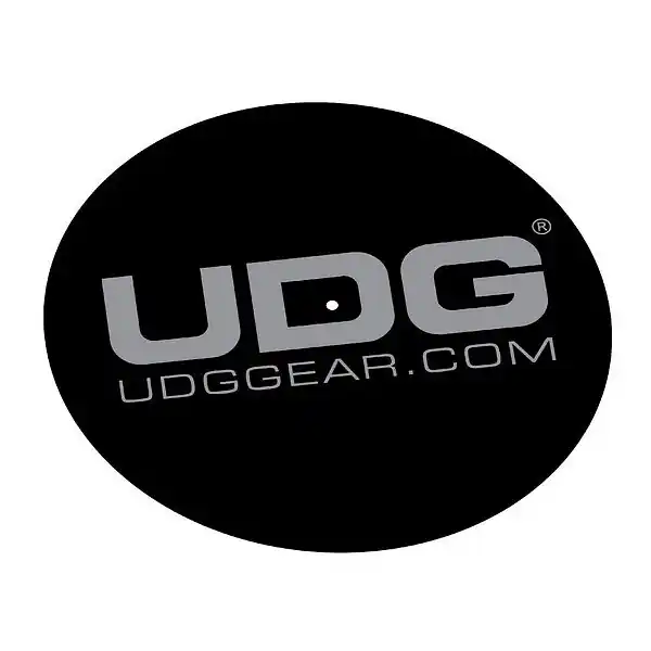 Achat Immédiat UDGSlipmat Set Black / Silver - U9936 - Feutrine Vinyle (La paire)