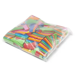 BeamZ - Confettis multicolores 1 kg - CNF1 Certifié