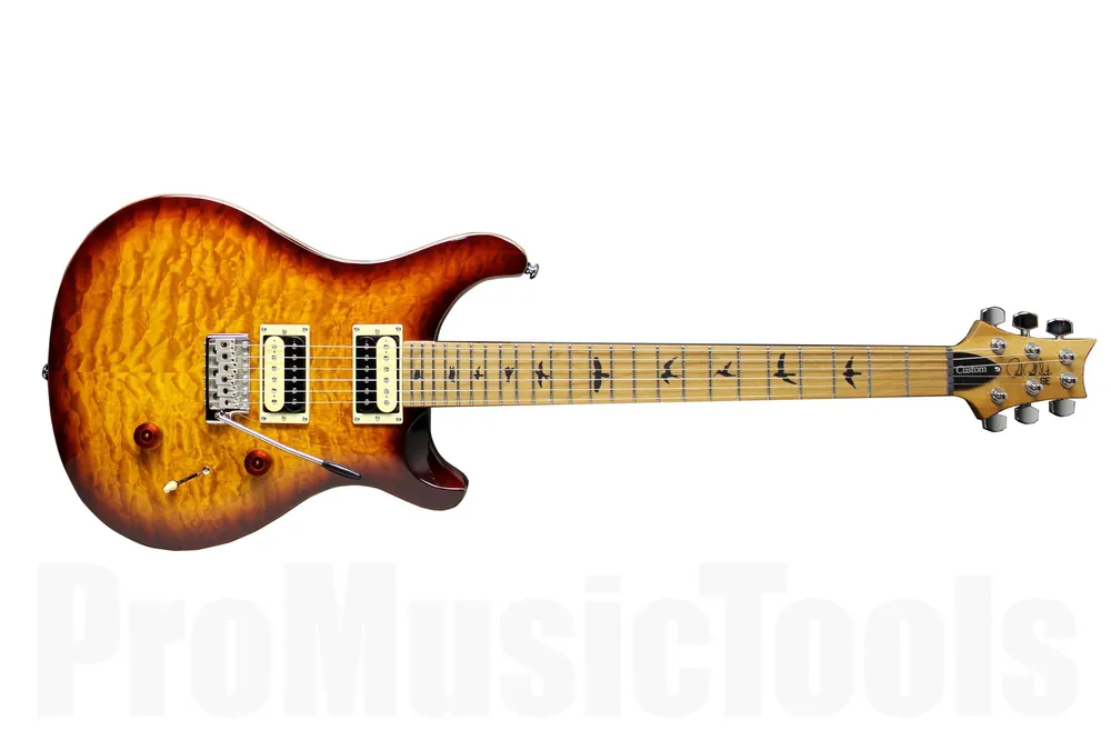 Prix Cassé PRS SE Custom 24 TN - Tobacco Sunburst - Roasted Maple LTD