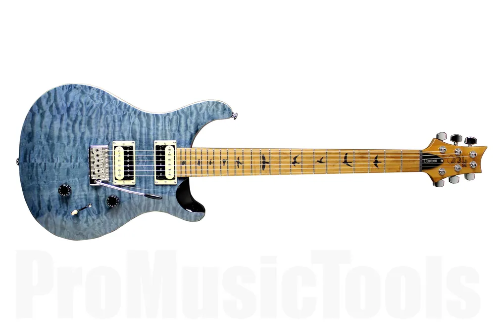Bon Plan PRS SE Custom 24 WN - Whale Blue - Roasted Maple LTD