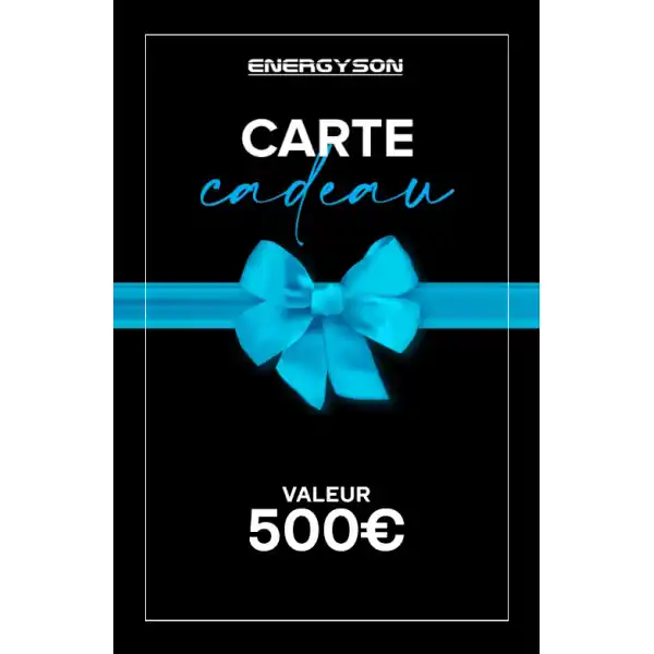 Acheter En Ligne EnergysonCarte Cadeau 500