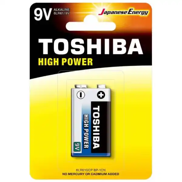 ToshibaPile 6LR61 - 9 Volts Bon Plan