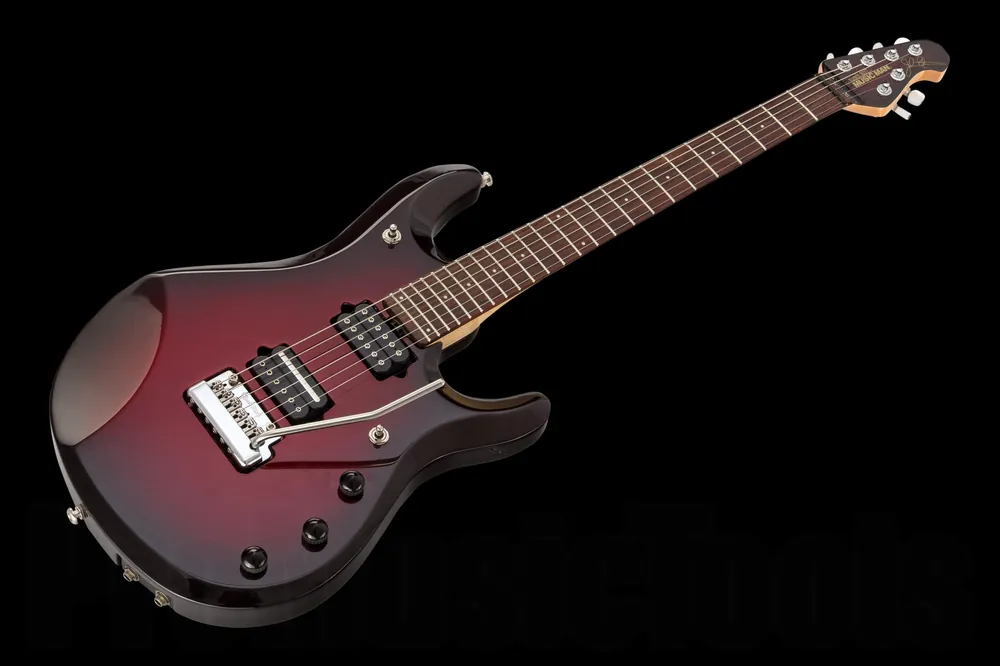 Acheter En Ligne Music Man USA John Petrucci JP6 Piezo PRB - Pearl Redburst MH