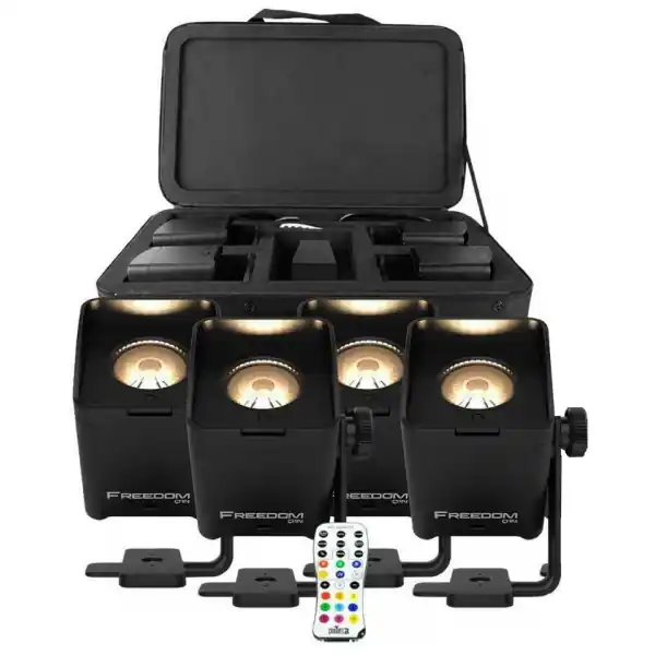 Meilleure Vente Chauvet DJFreedom Q1N x4