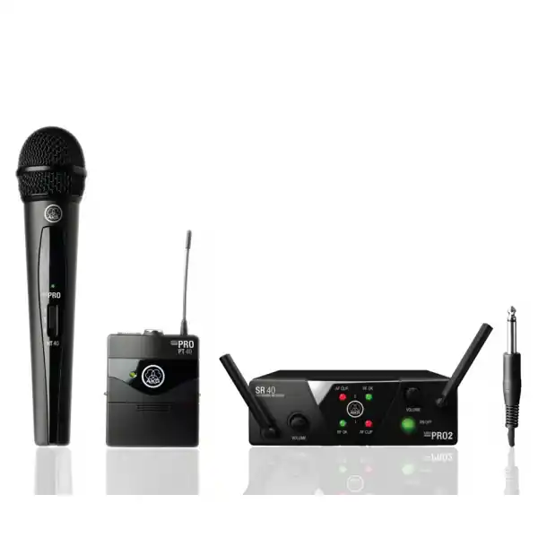 Meilleure Vente AKGWMS40 MINI DUAL VOCAL/INSTRUMENT