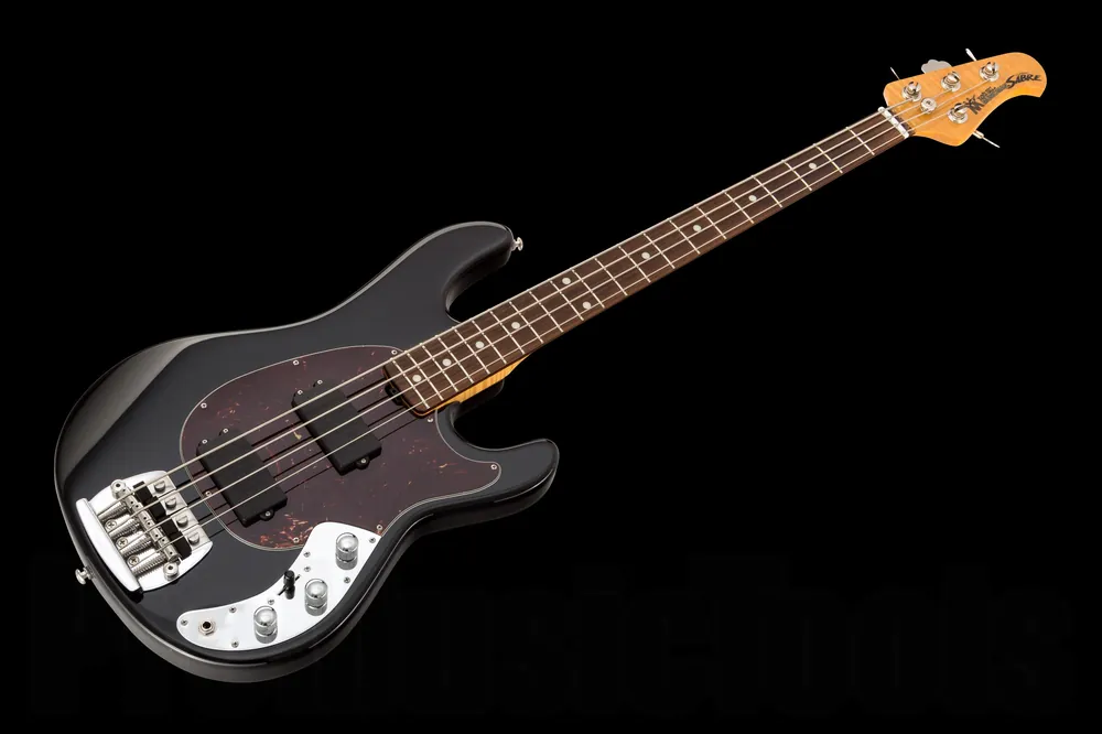 Music Man USA Classic Sabre 4 BK - Black RW Flame Prix Choc