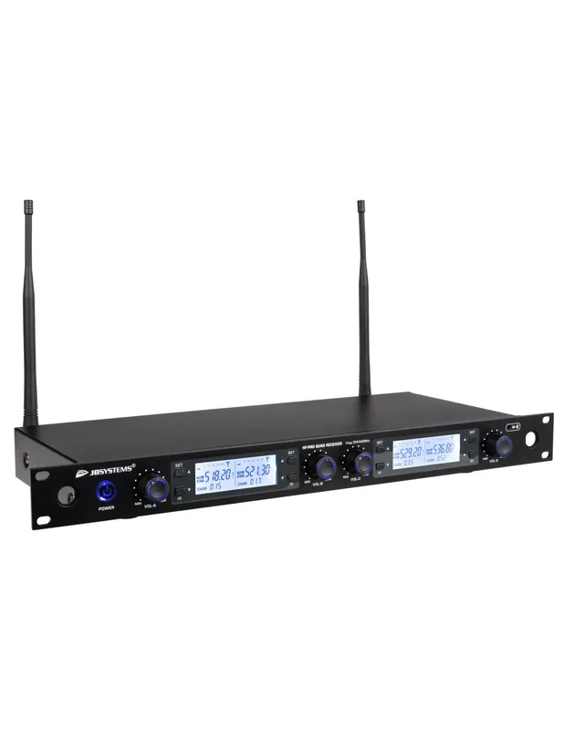 JB Systems - HF-PRO QUAD RECEIVER Vente Directe