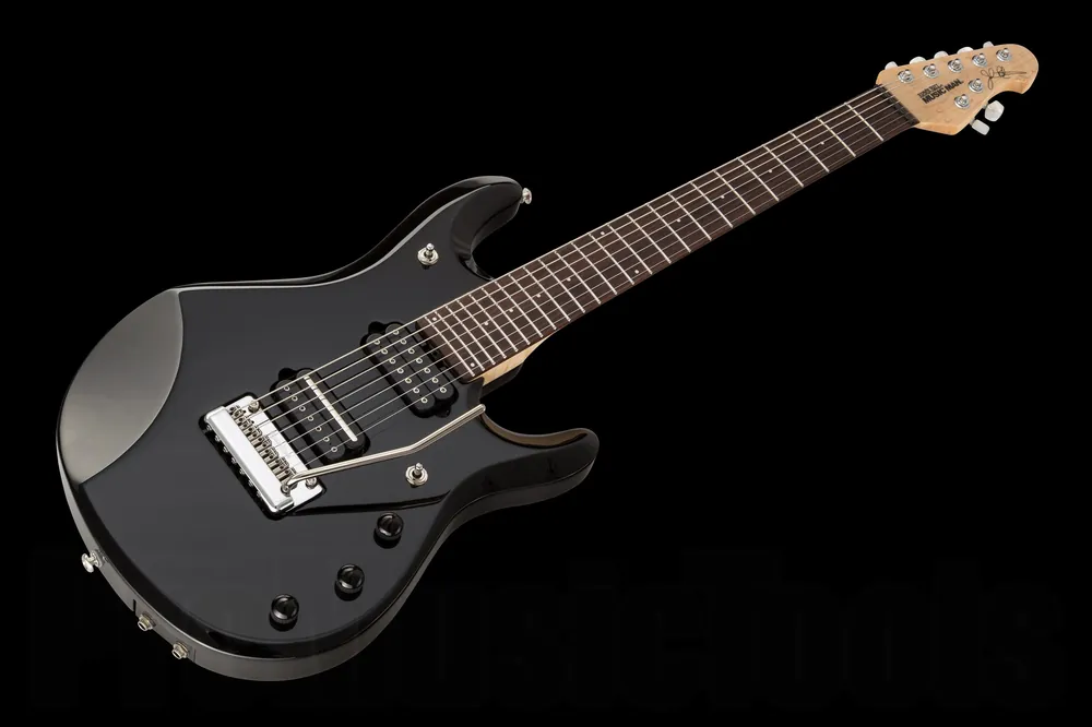 Music Man USA John Petrucci JP7 Piezo BK - Black Bon Plan