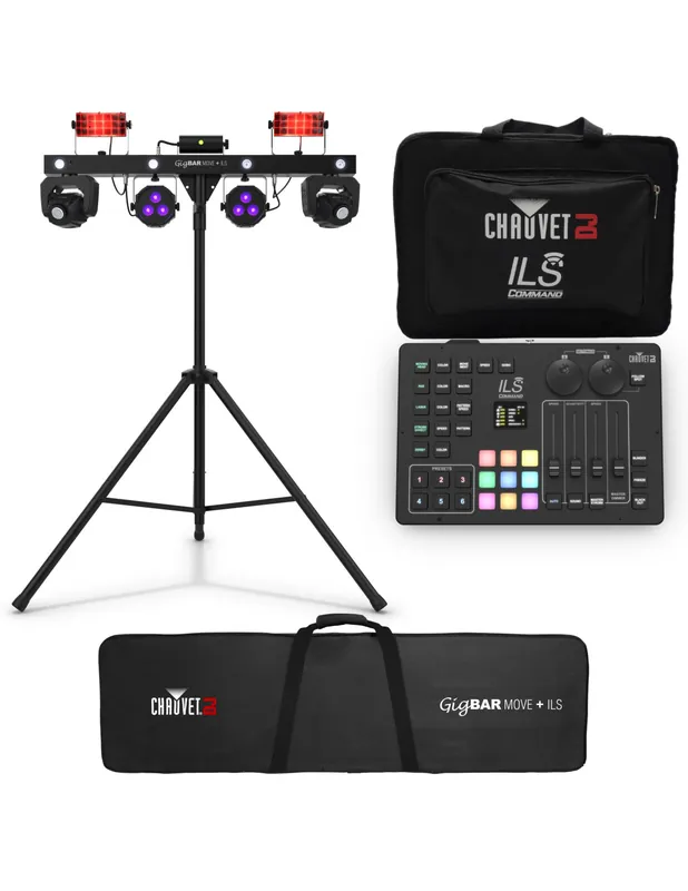 Offre Spéciale Chauvet - Pack GigBAR MOVE + ILS / ILS Command