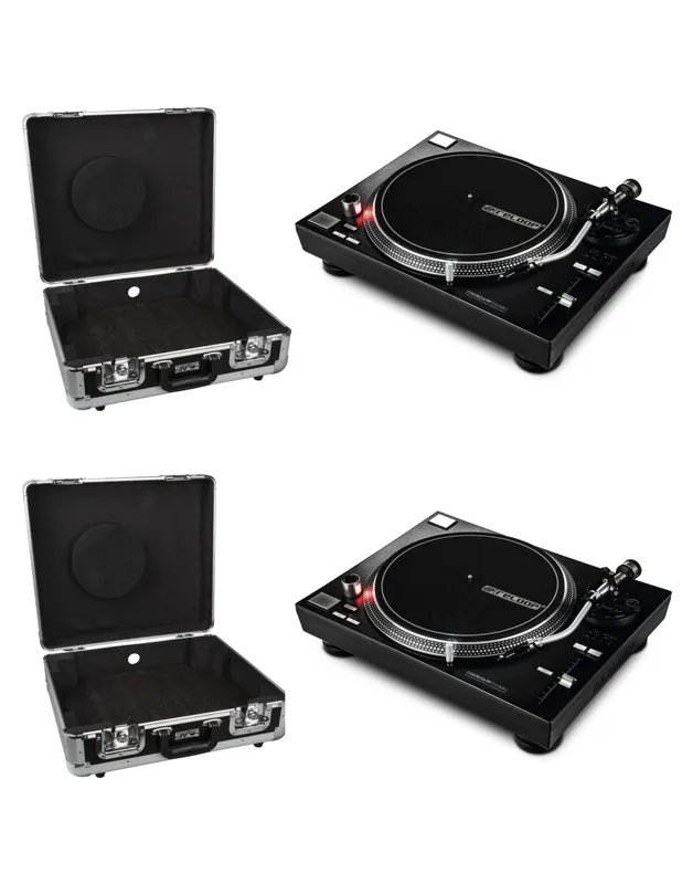 Meilleur Choix Reloop - 2 x RP 7000 MK2 BLACK + TT-CASE