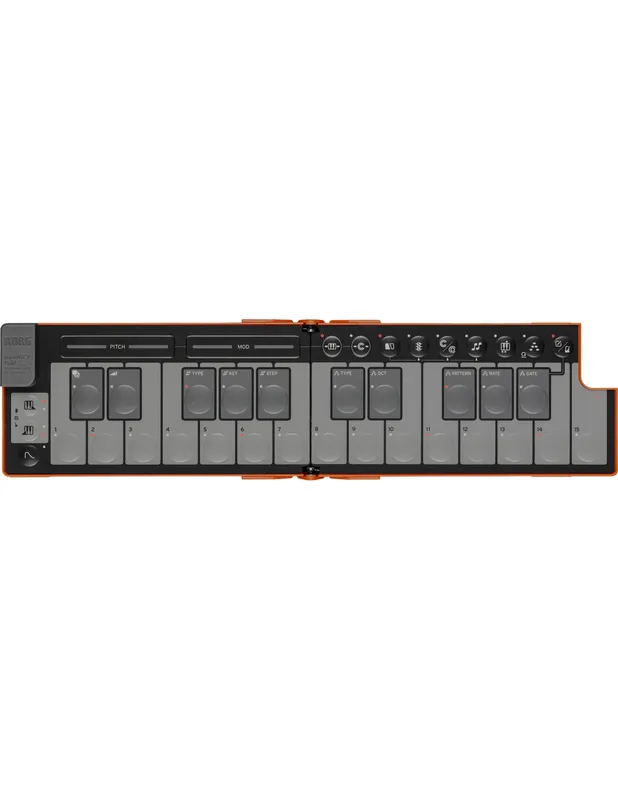Promotion Saisonnière Korg - NanoKey Fold Lava Orange