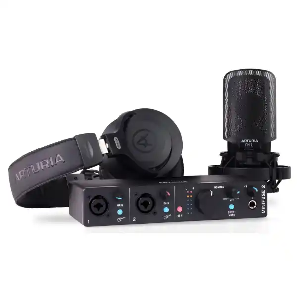 Offre Du Jour ArturiaMiniFuse Recording Pack (Noir)