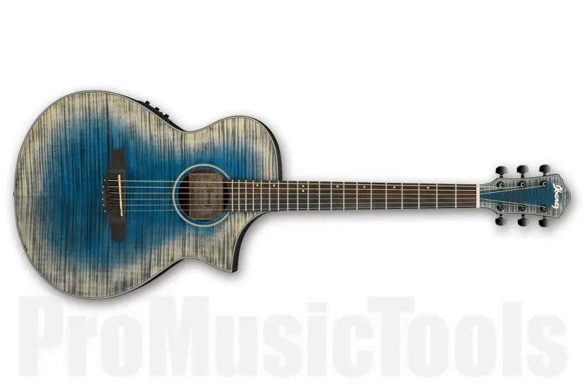 Certifié Ibanez AEWC32FM GBL - Glacier Blue Low Gloss