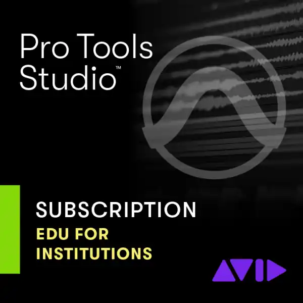 Achat Immédiat AVIDPro Tools Studio Licence Education 1 an