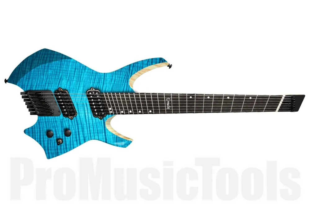Retour Gratuit Ormsby Goliath GTR8 (Run 9) Headless Multiscale - Maya Blue - ebony fb
