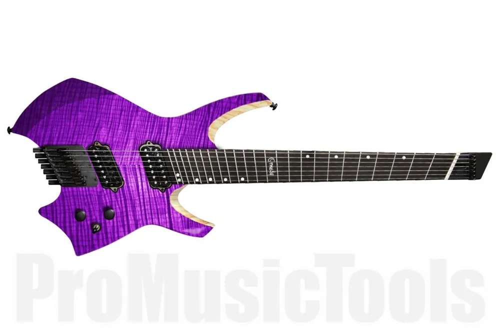 Ormsby Goliath GTR7 (Run 9) Headless Multiscale - Purr Pull - ebony fb Solde