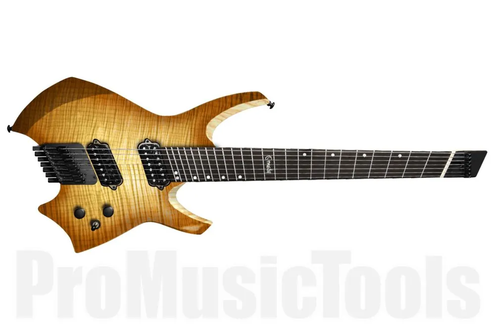 Ormsby Goliath GTR7 (Run 9) Headless Multiscale - Iced Tea - ebony fb Affaire À Saisir