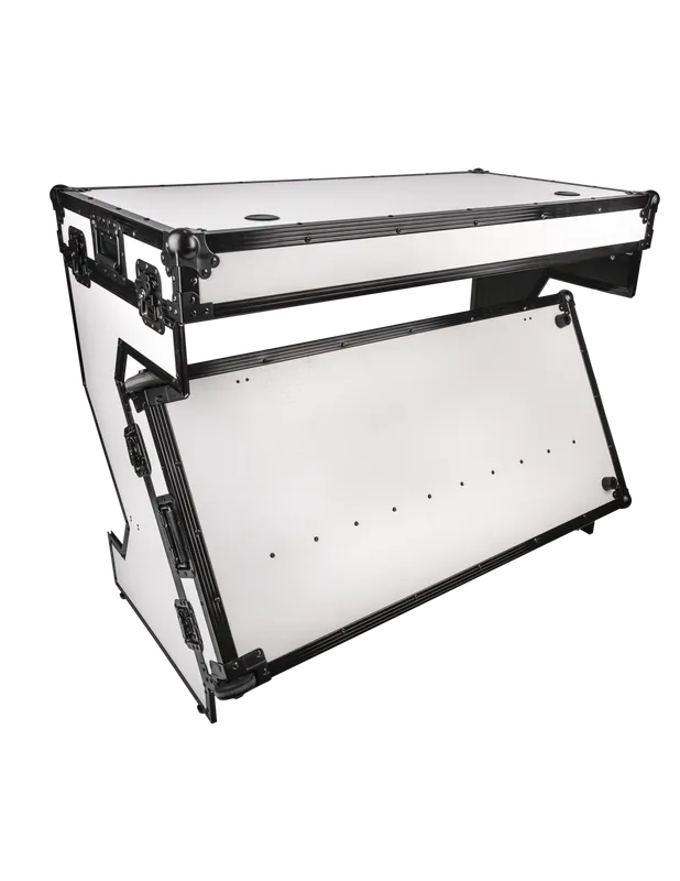 Showgear - Table portative en forme de Z blanche Soldes